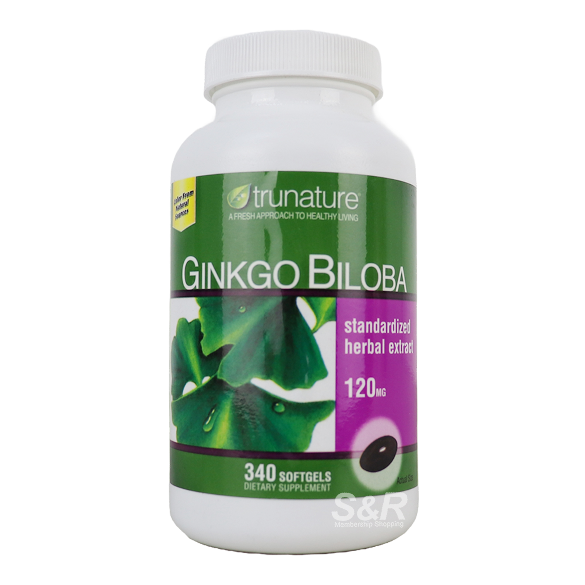 Trunature Ginkgo Biloba 340softgels